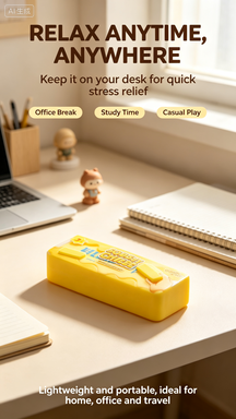 Butter Crunch Squishy Toy