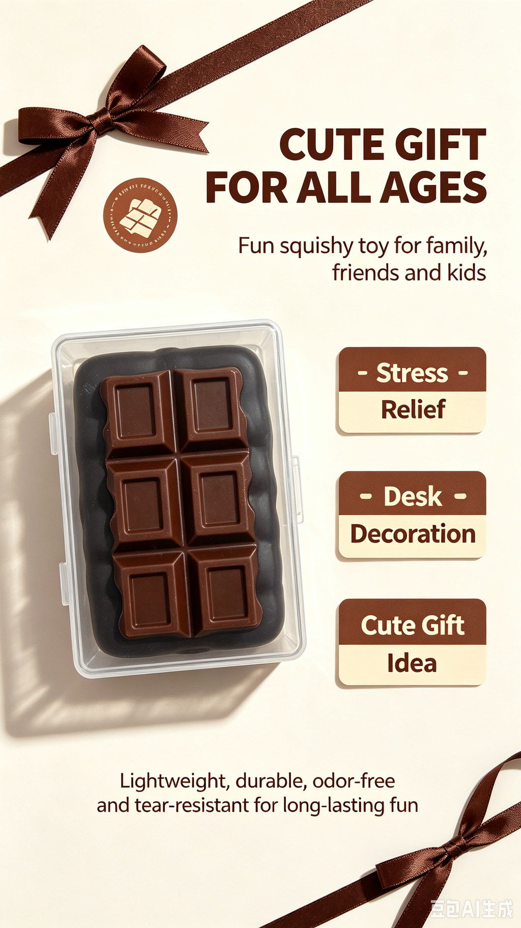 Crispy Chocolate Squishy Toy